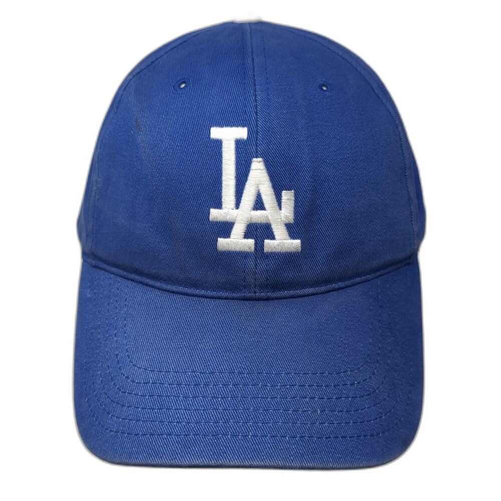 Los Angeles Dodgers MLB Genuine Merchandise Baseball Cap Blue One Size Gray Brim